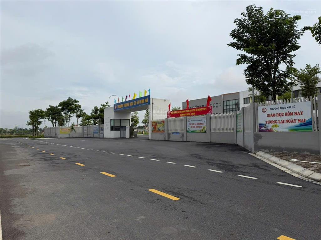 Đất đẹp lô góc ô tô tránh  bán 124m² thôn bắc, kim nỗ (thiên lộc)  10m ra đường 2 làn 14,5 tỉ
