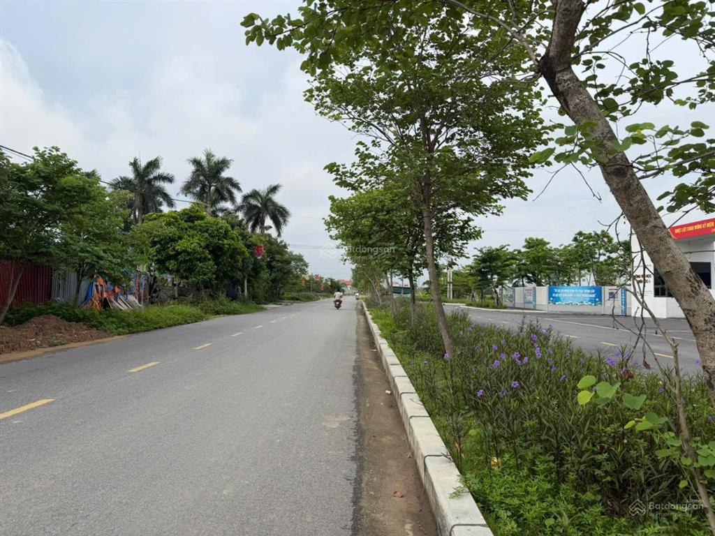 Đất đẹp lô góc ô tô tránh  bán 124m² thôn bắc, kim nỗ (thiên lộc)  10m ra đường 2 làn 14,5 tỉ