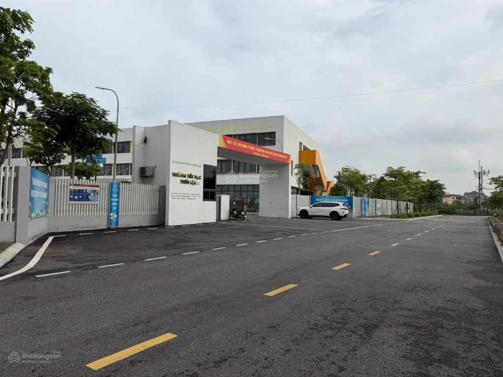 Đất đẹp lô góc ô tô tránh  bán 124m² thôn bắc, kim nỗ (thiên lộc)  10m ra đường 2 làn 14,5 tỉ