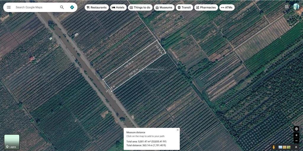 Bán đất vườn 5.000m2, khu vực đường vườn thơm, xã bình lợi, tp. hcm