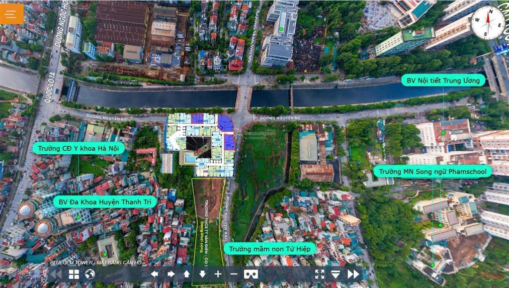 Chỉ 3tỷ sở hữu ngay căn 3n2vs tại chung cư bluegem tower thanh trì , bàngiao t6/2026,  0375 317 ***