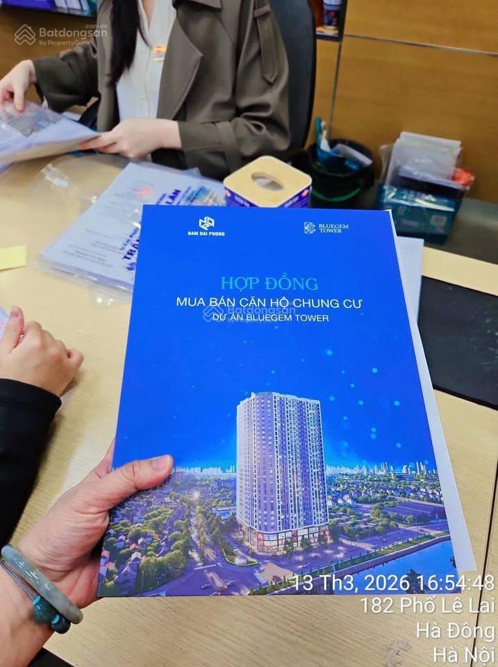 Chỉ 3tỷ sở hữu ngay căn 3n2vs tại chung cư bluegem tower thanh trì , bàngiao t6/2026,  0375 317 ***