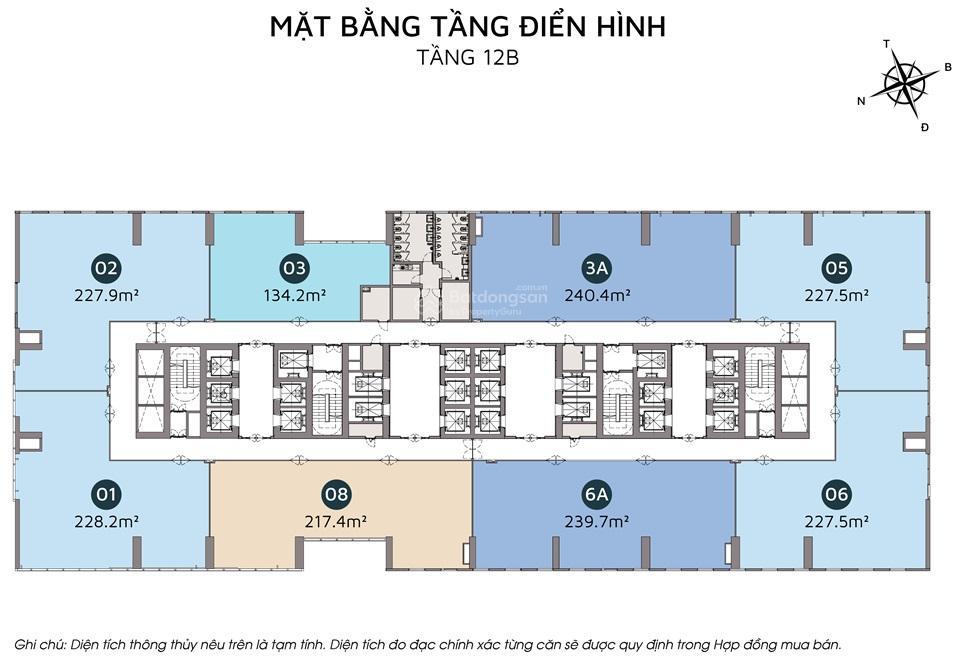 Bán gấp sàn văn phòng hạng a 138m2 giữa trung tâm mỹ đình tòa rox tower goldmark city