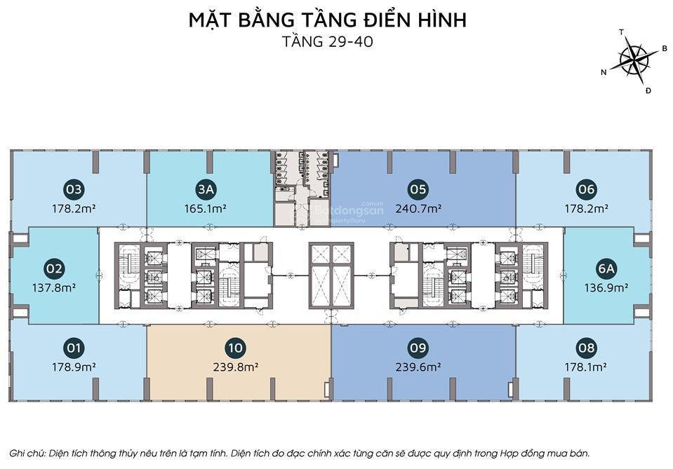 Bán gấp sàn văn phòng hạng a 138m2 giữa trung tâm mỹ đình tòa rox tower goldmark city