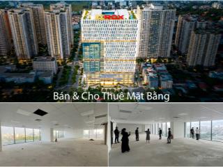 Bán gấp sàn văn phòng hạng a 138m² giữa trung tâm mỹ đình toà rox tower goldmark city