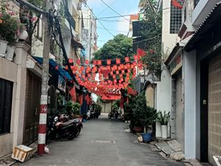 Hẻm xe hơi tô hiến thành, trung tâm q10 gần chợ hòa hưng. 45m2 xây 3 tầng, nhỉnh hơn 7ty