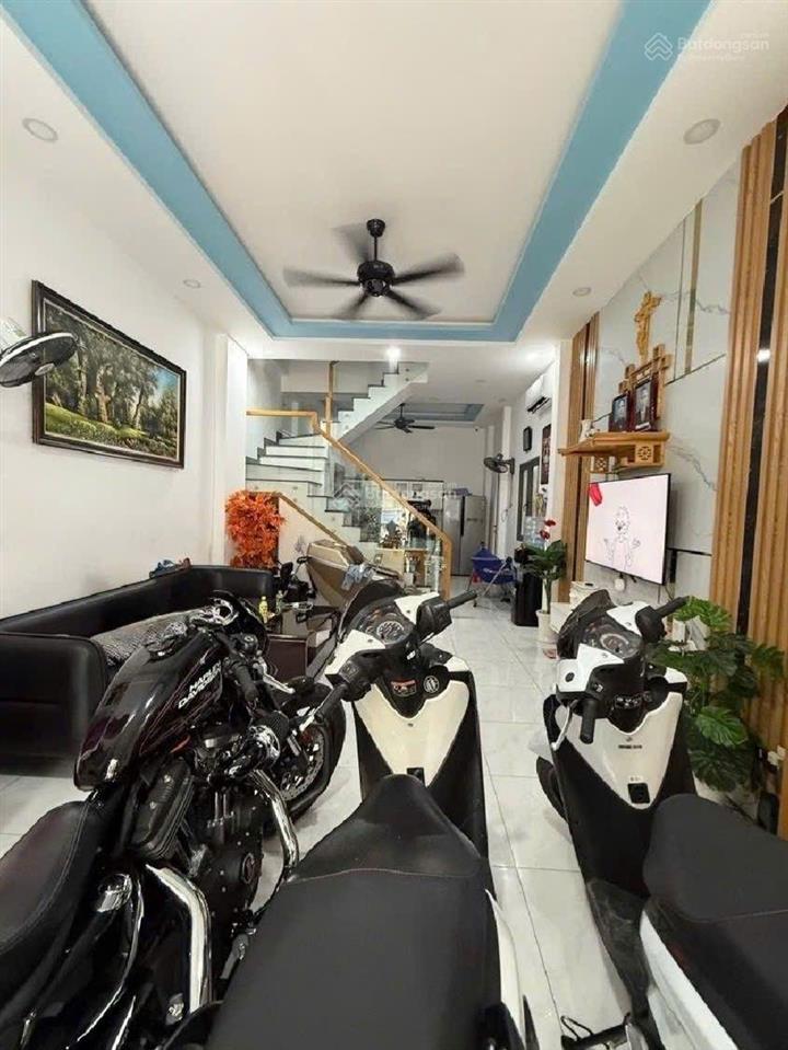 50m2 xây 4 tầng, hẻm xe hơi gần chợ tân bình, lý thường kiệt, lạc long quân thông 55 thành mỹ