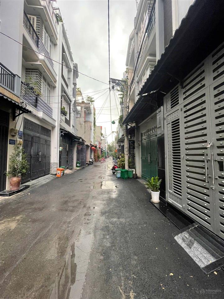 50m2 xây 4 tầng, hẻm xe hơi gần chợ tân bình, lý thường kiệt, lạc long quân thông 55 thành mỹ