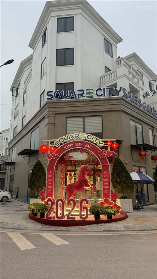 Shophouse trục 42m quảng trường vạn xuân phổ yên