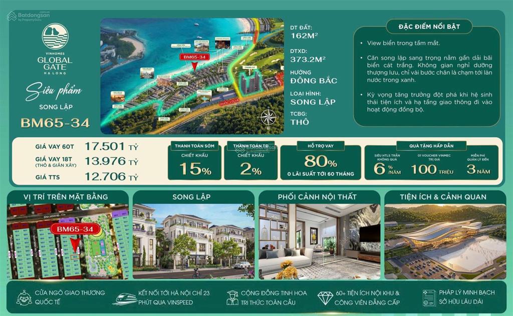 Bm6534 | siêu phẩm song lập view biển tại vịnh bình minh cơ hội đầu tư hiếm có