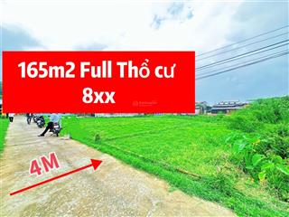 860tr  165m² đất thổ cư phú quý, đại hiệp  ngay trường trần phú