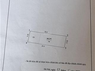 74m2 chỉ 18,5tỷ nhà c4 tính đất ngõ to ôtô tránh trước cửa thông 2 đầu hoàng ngân & lê văn lương