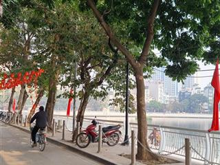 Mặt phố đặng tiến đông view hồ đoạn vip nhất 55m2 sổ nở hậu 4cm 5tầng giá nhỉnh 36tỷ còn tlượng