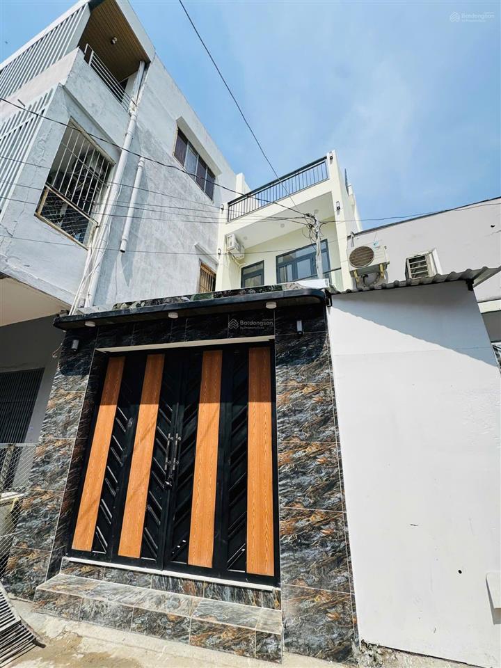 Cần bán gấp nhà mới đẹp hẻm 6m âu cơ