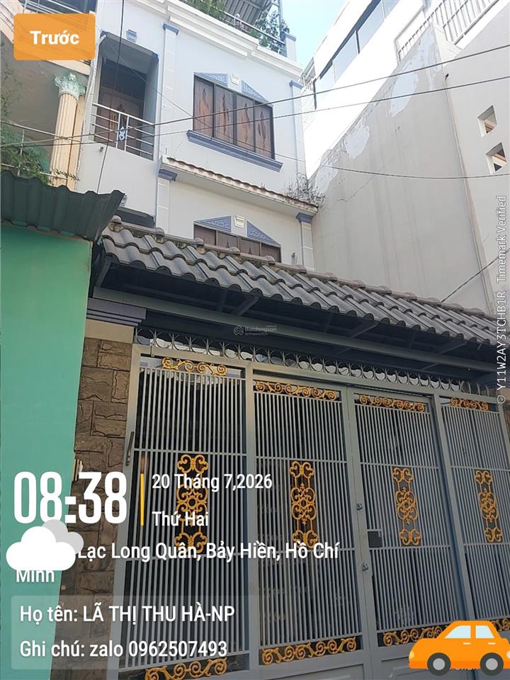 Cần bán gấp nhà đẹp lạc long quân  tân bình
