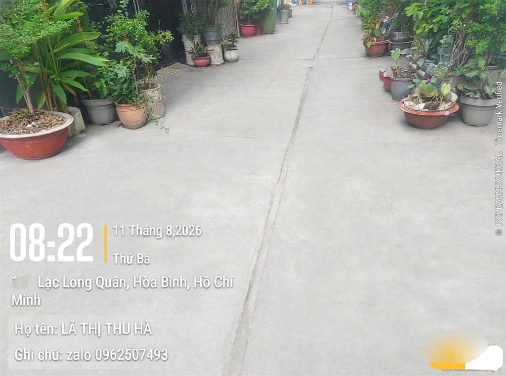 Cần bán gấp nhà đẹp hẻm xe hơi lạc long quân  q11