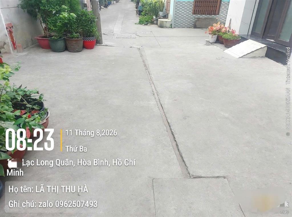 Cần bán gấp nhà đẹp hẻm xe hơi lạc long quân  q11