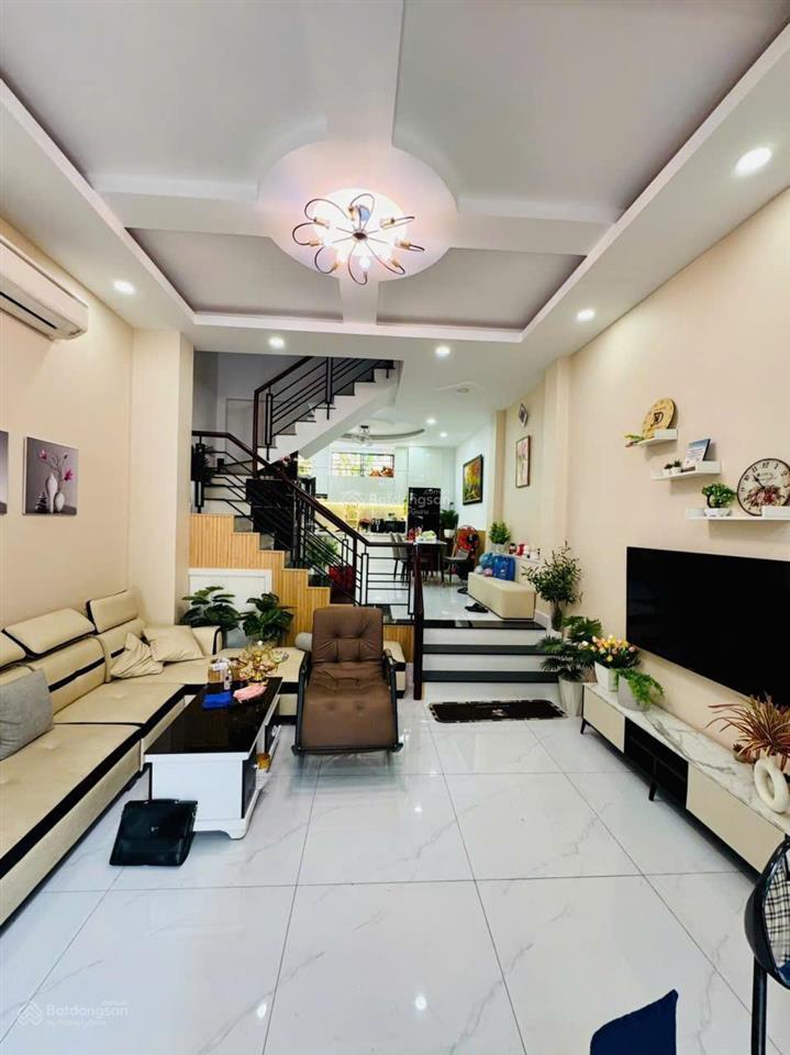 Bán nhà 4 tầng hẻm 8m  đô đốc long tặng full nội thất  tp