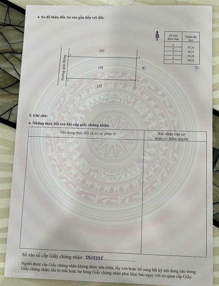 960 triệu sở hữu 1000m đất trồng cây gần hồ trị an đồng nai, quy hoặch du lịch tmdv