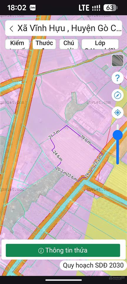 Bán đất cạnh trường tiểu học nguyễn thị tốt, tổng diện tích 5796m2, có 300m2 thổ cư.