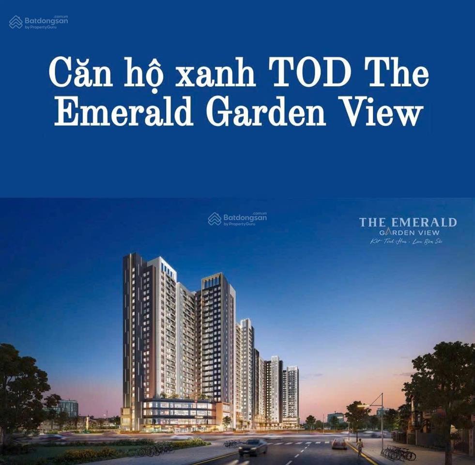 Căn hộ xanh the emerald garden view chỉ 1,6 tỷ/căn, thanh toán 15% nhận nhà. góp 9tr/tháng
