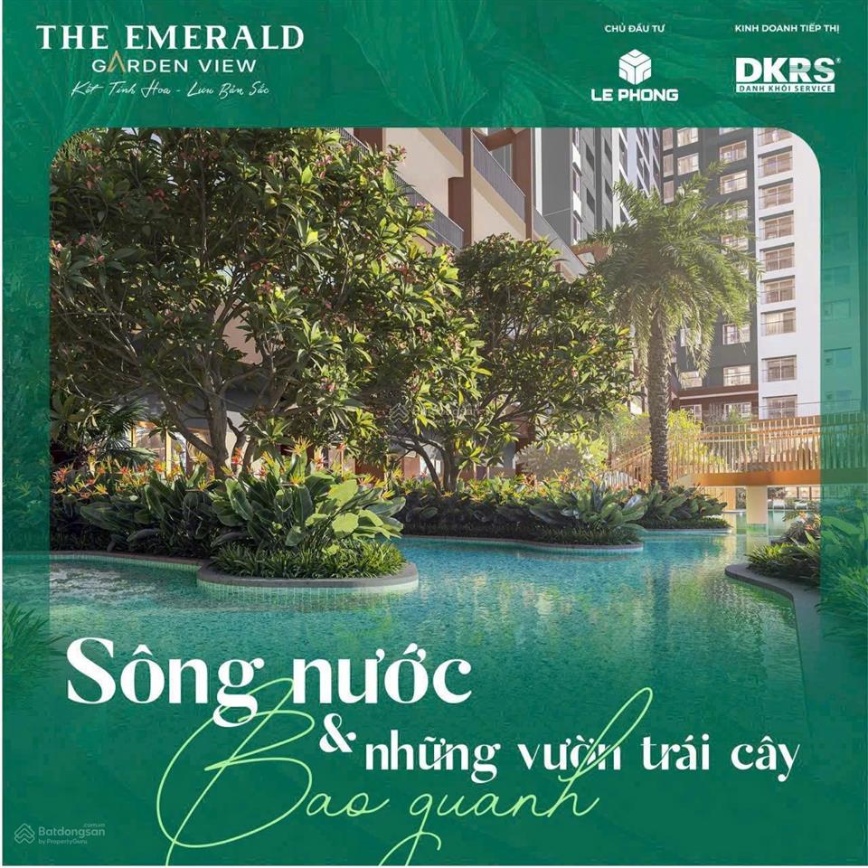 Căn hộ xanh the emerald garden view chỉ 1,6 tỷ/căn, thanh toán 15% nhận nhà. góp 9tr/tháng