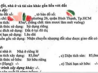 Bình thạnh rẻ như shopee  150 tr/m2 đất mt đường 12 m, giá thuê cực cạnh tranh