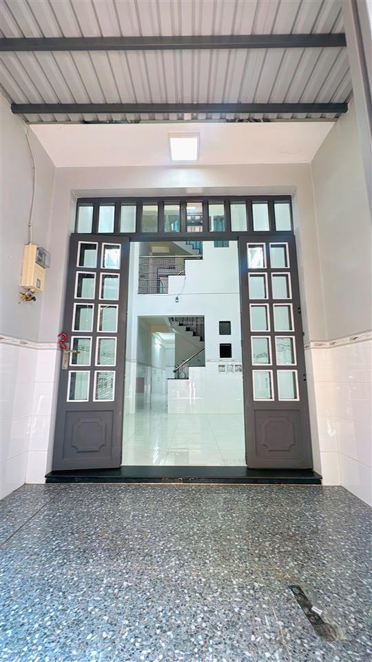 Nhà bán 4tầng nguyễn duy p10 quận 8  48m2  3pn  hẻm thông ô tô quay đầu  shr  sát chợ ba đình