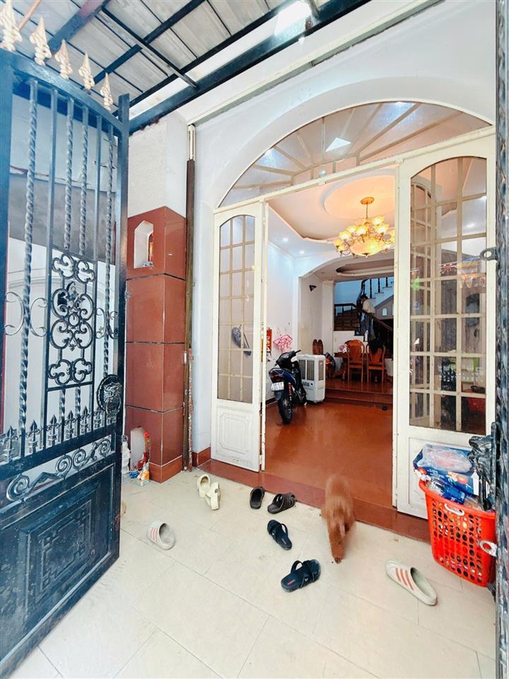 Nhà bán 4 tầng đường âu dương lân p3 quận 8  60m2  4pn  shr  gần cầu chữ y  hoàn công