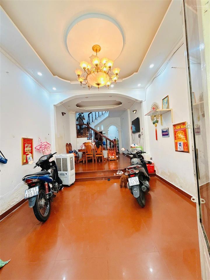 Nhà bán 4 tầng đường âu dương lân p3 quận 8  60m2  4pn  shr  gần cầu chữ y  hoàn công