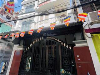 Nhà bán 4 tầng đường âu dương lân p3 quận 8  60m2  4pn  shr  gần cầu chữ y  hoàn công
