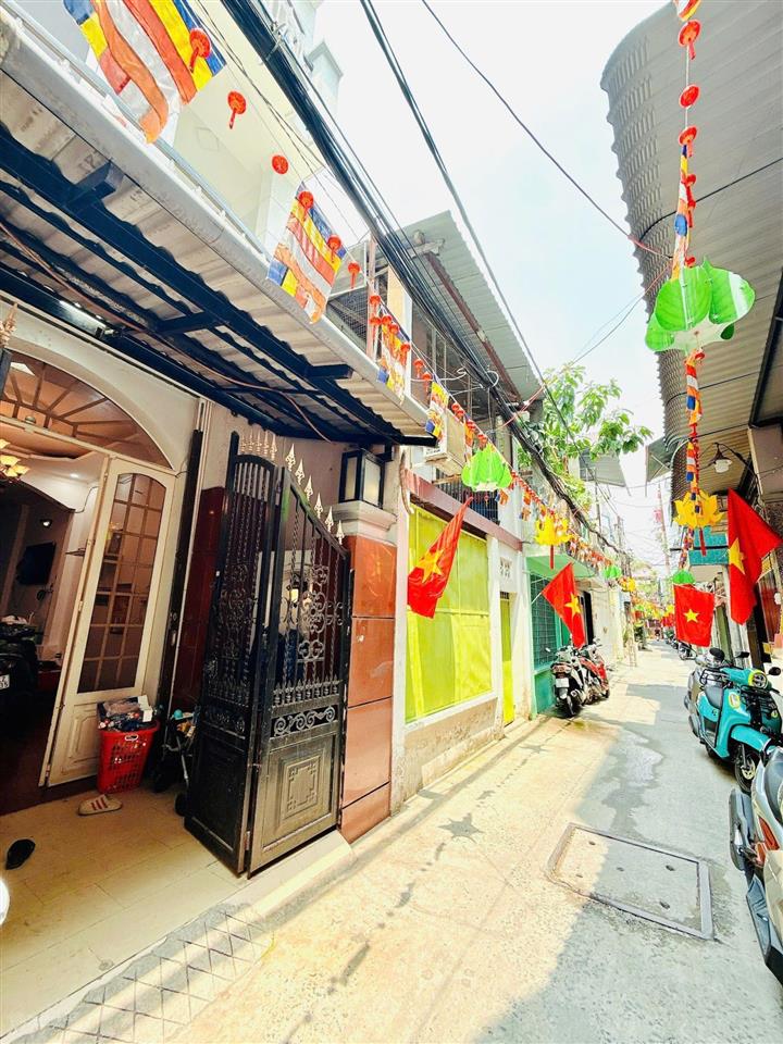 Nhà bán 4 tầng đường âu dương lân p3 quận 8  60m2  4pn  shr  gần cầu chữ y  hoàn công