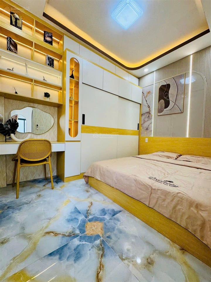 Bán nhà đẹp mới ở liền full nội thất 4 tầng  đường âu dương lân p3 quận 8  3pn 36m2 shr gần chữ y