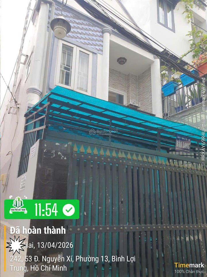 Căn góc 3 mt ngay nguyễn xí 4  18m hxh bình thạnh 7.5 tỷ