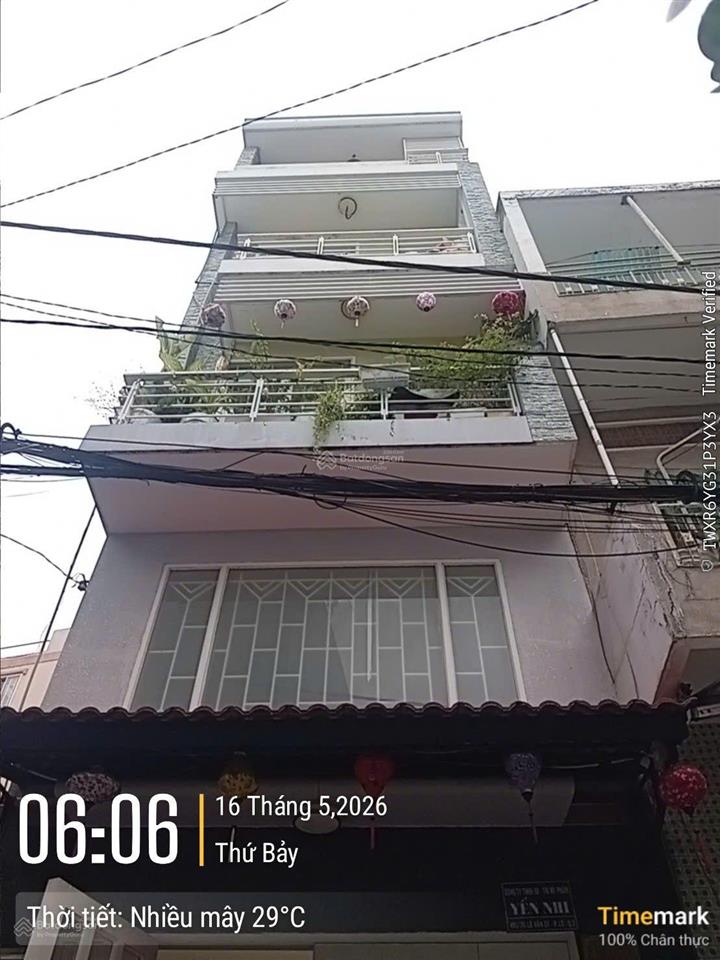 Nhà hxh lê văn sỹ  q3 4.1  12.5m 5 tầng  chỉ 9.tỷ 99