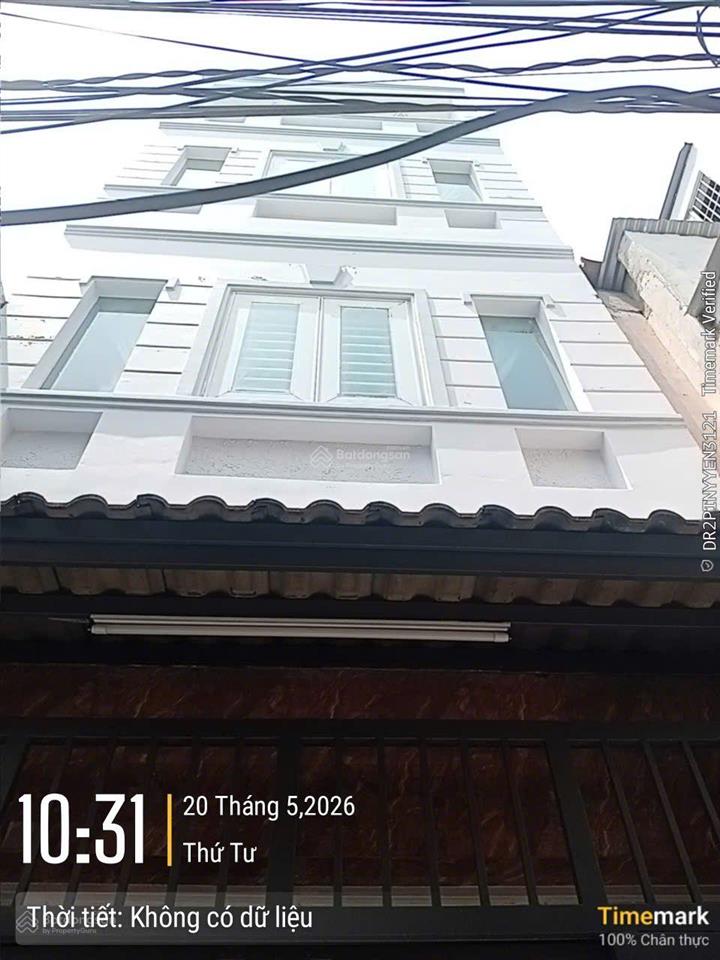 Nhà đẹp btct 3.5 tầng  phạm văn chí, p. bình tiên, quận 6  4x9m  4pn  chỉ 6,1 tỷ