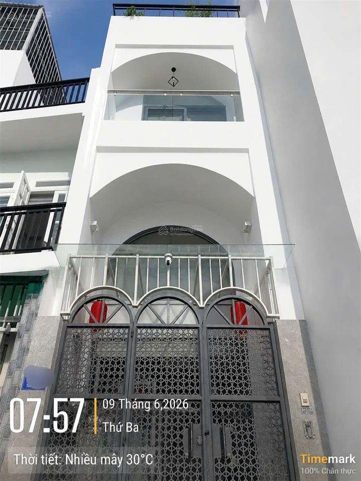 Nhà 4 tầng ô tô tận cửa hẻm thông trần văn quang, phường 10, tân bình chỉ 5,5 tỷ