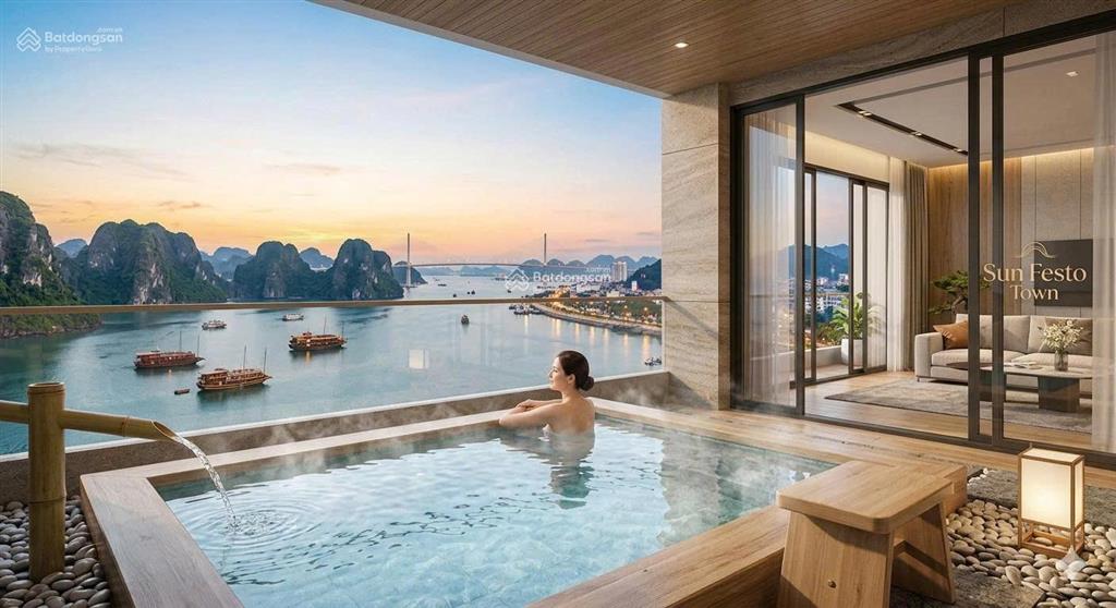 Căn hộ khoáng nóng cho thuê 1 tháng 30 triệu , full nội thất 5 sao , giá chỉ từ 1,36 tỷ tại hạ long