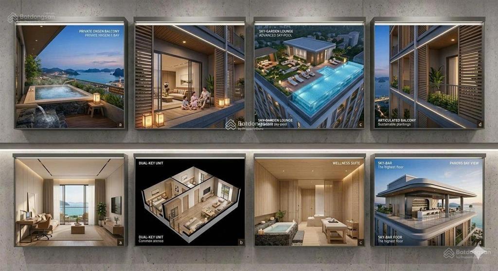 Căn hộ khoáng nóng cho thuê 1 tháng 30 triệu , full nội thất 5 sao , giá chỉ từ 1,36 tỷ tại hạ long