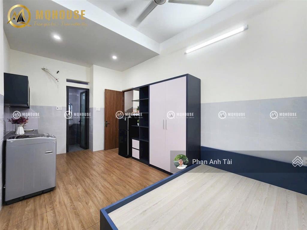 Căn hộ studio 30m2 bùi thế mỹ, cửa sổ trời full nội thất, giáp quận 10, lý thường kiệt