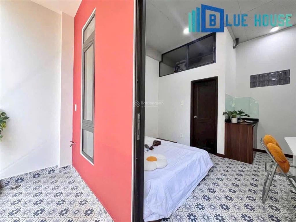 Cho thuê studio ban công | 30m2 full nội thất, gần đh văn hiến, chỉ tính điện