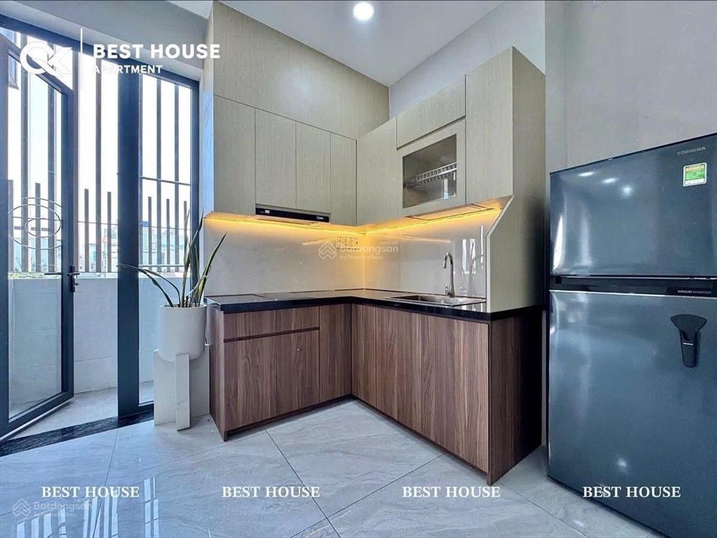 Căn hộ studio ban công, đường luỹ bán bích, 35m2 full nội thất cao cấp