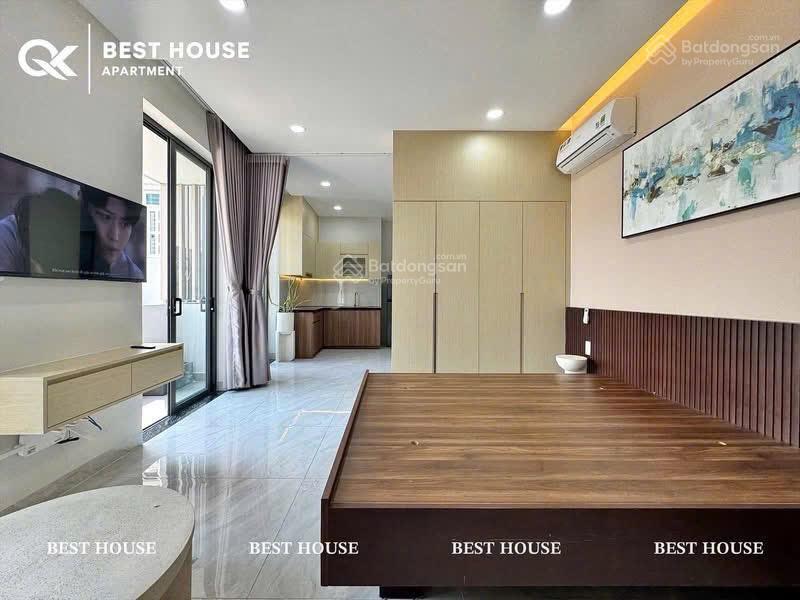 Căn hộ studio ban công, đường luỹ bán bích, 35m2 full nội thất cao cấp