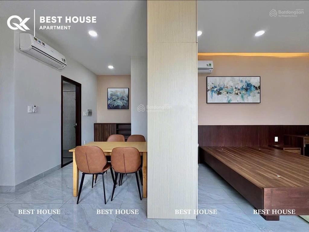 Căn hộ studio ban công, đường luỹ bán bích, 35m2 full nội thất cao cấp
