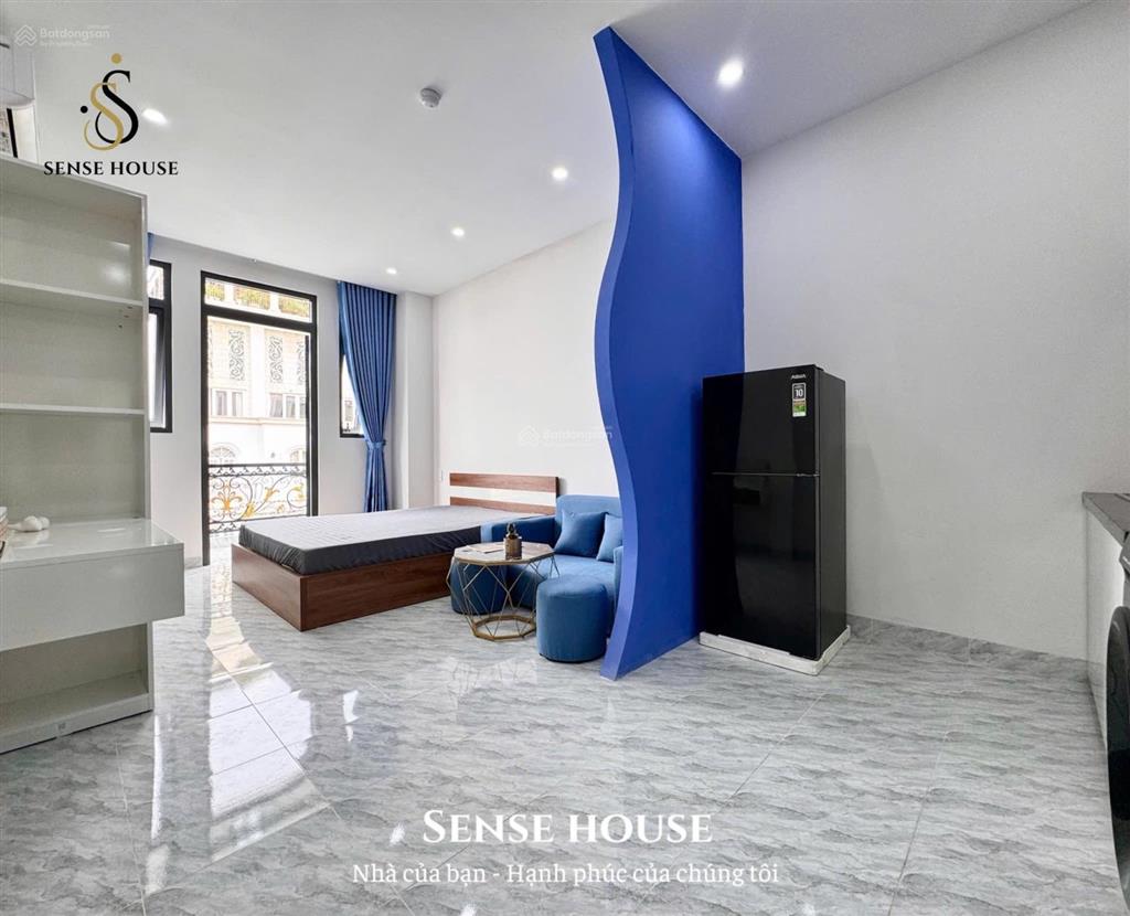 Cho thuê căn hộ studio 35m2, hoàng hoa thám, ngay ga t3