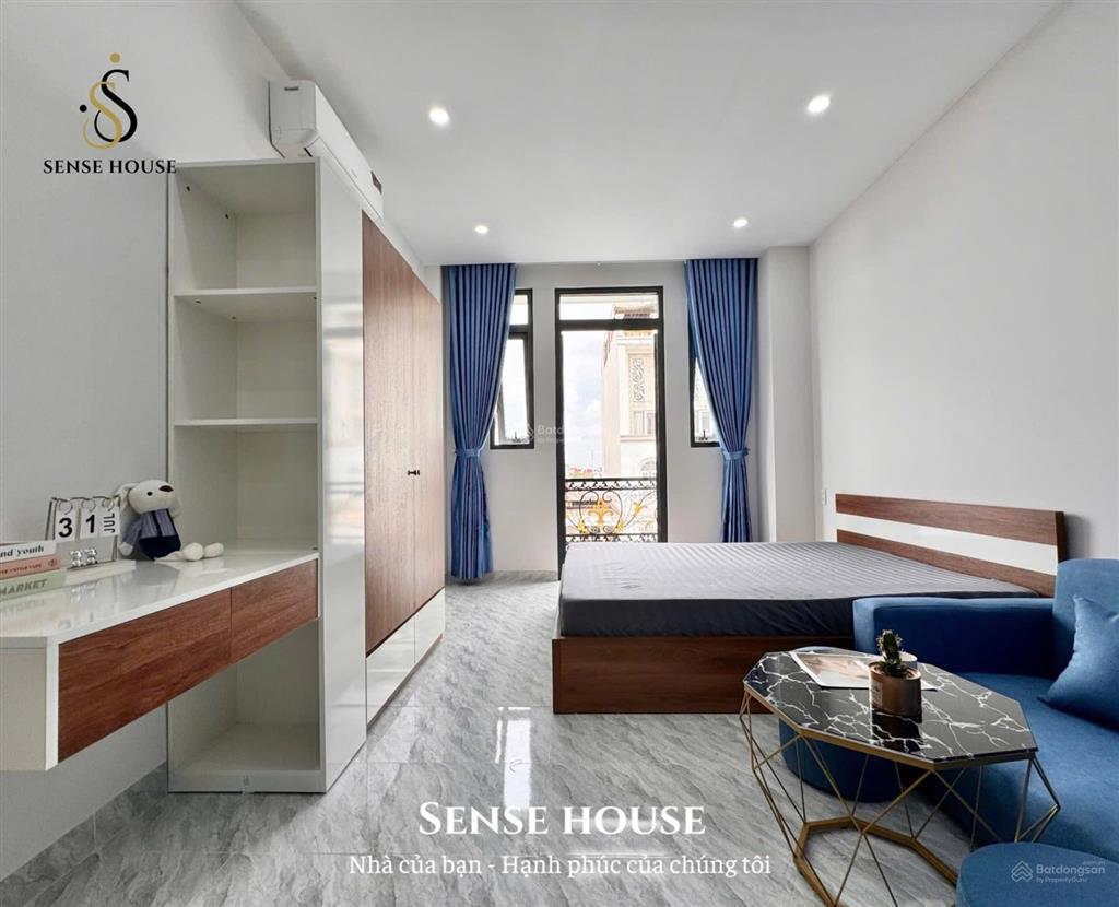 Cho thuê căn hộ studio 35m2, hoàng hoa thám, ngay ga t3