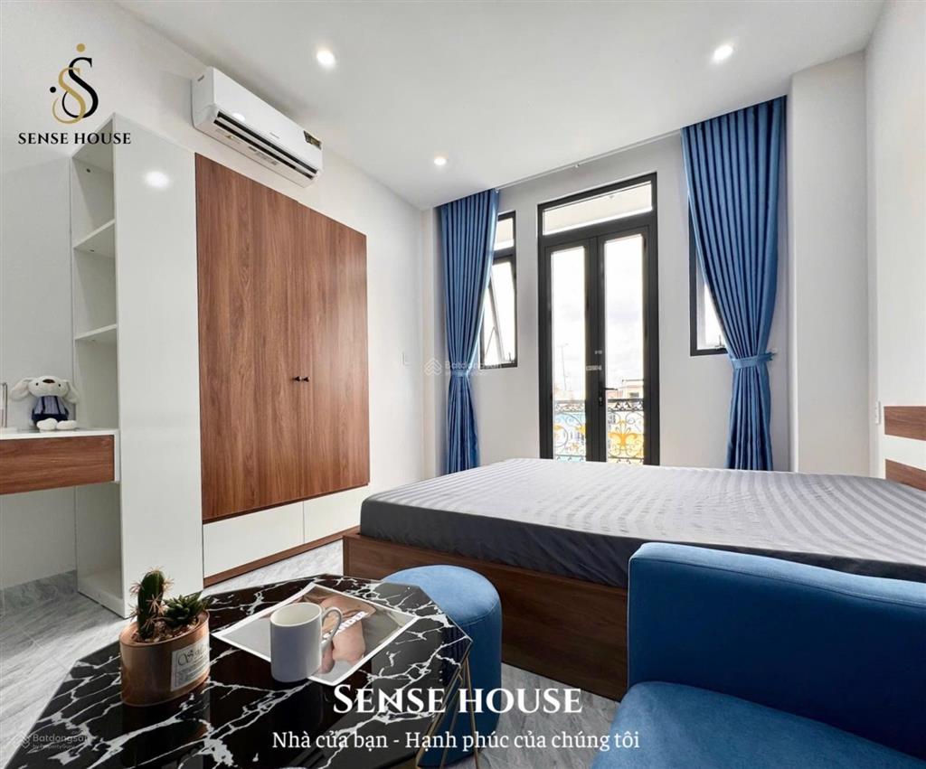 Cho thuê căn hộ studio 35m2, hoàng hoa thám, ngay ga t3