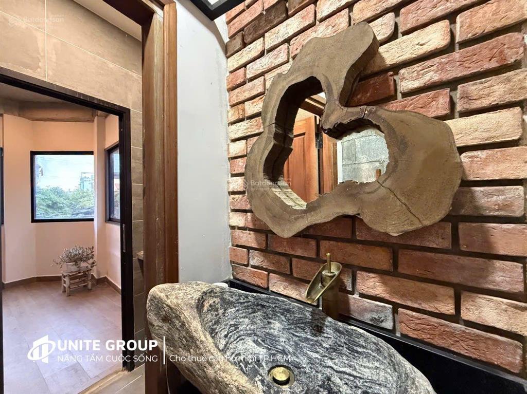 Cho thuê căn hộ 45m2 đầy đủ tiện nghi nội thất xịn tại nơ trang long, gần đh văn lang