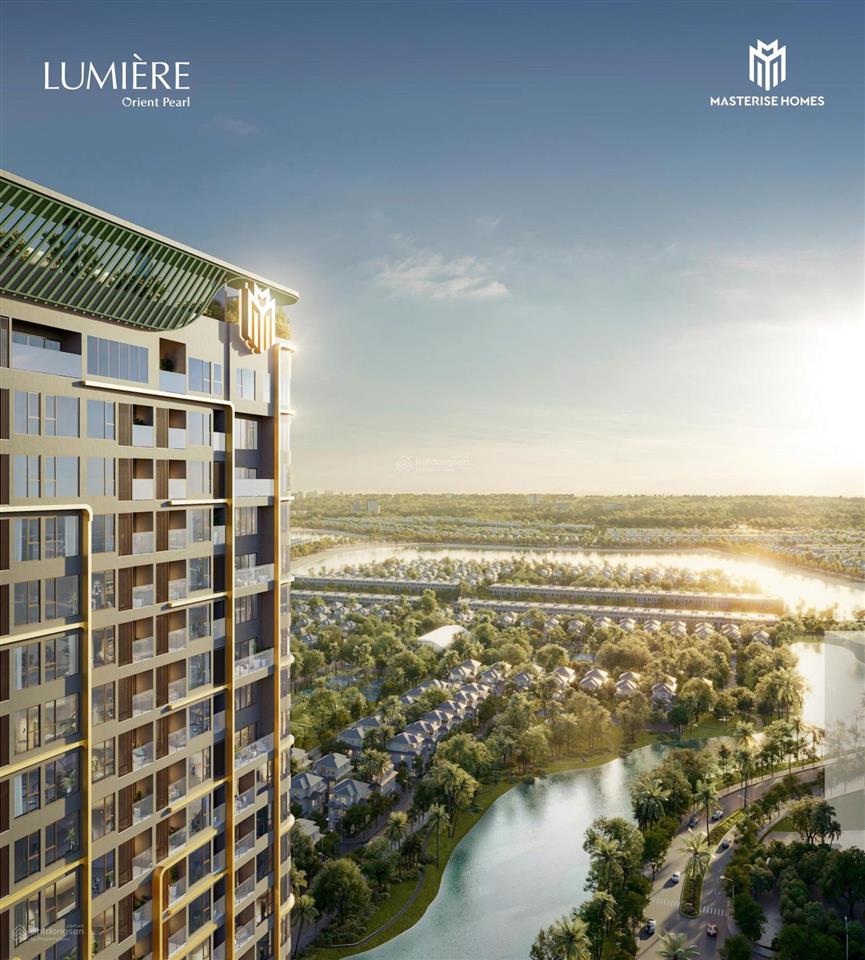 Studio  1 phòng ngủ lumiere orient pearl tầng trung giá rẻ hơn hđmb 100 triệu