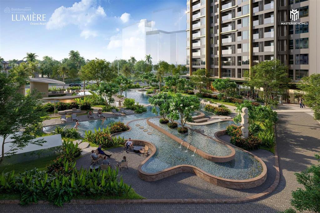 Studio  1 phòng ngủ lumiere orient pearl tầng trung giá rẻ hơn hđmb 100 triệu